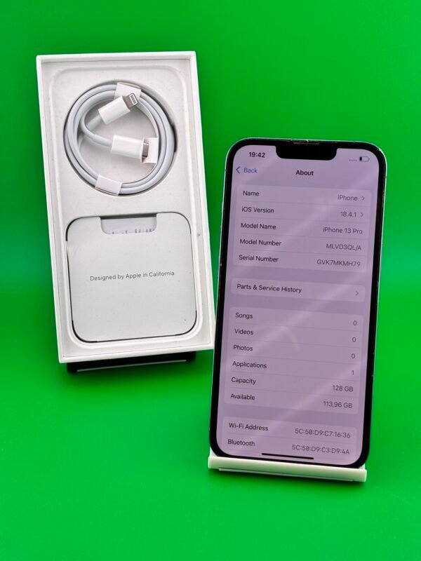 iPhone 13 Pro 128GB Usato Blu - immagine 9