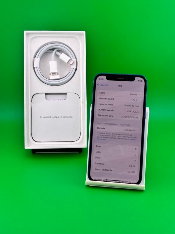iPhone 12 Mini 64gb Usato - immagine 4