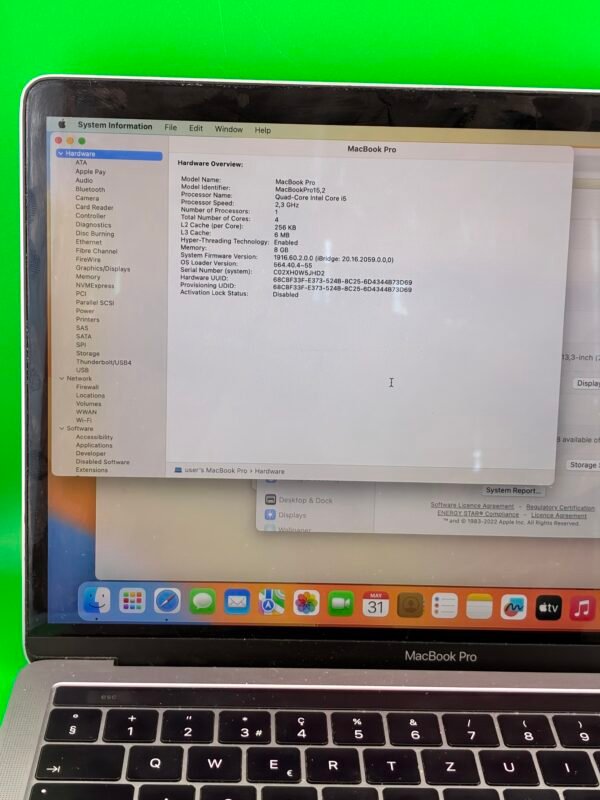 MacBook Pro 13" Touch Bar A1989 2018 Usato - immagine 4