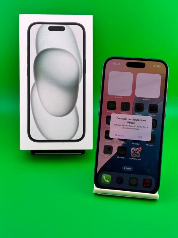 iPhone 15 128GB Usato Nero - immagine 3