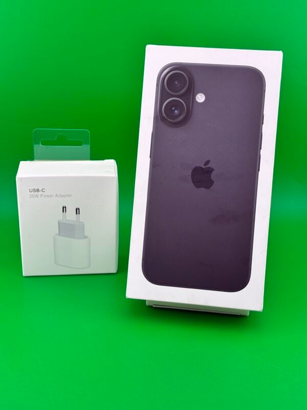 iPhone 16 256GB Sigillato Nero - immagine 2