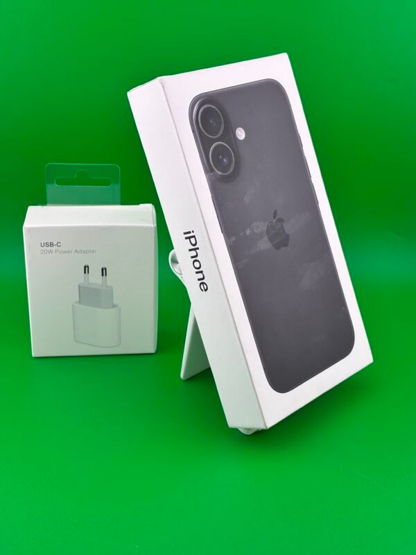 iPhone 16 256GB Sigillato Nero - immagine 3