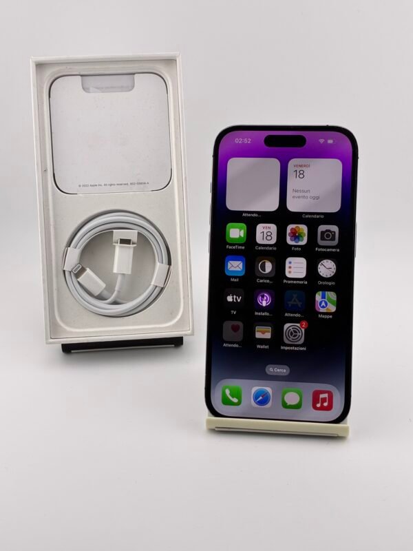 iPhone 14 Pro Max 128GB Usato Nero - immagine 2