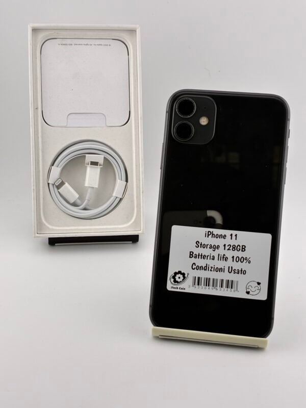 iPhone 11 128GB Usato (Batt 100%)