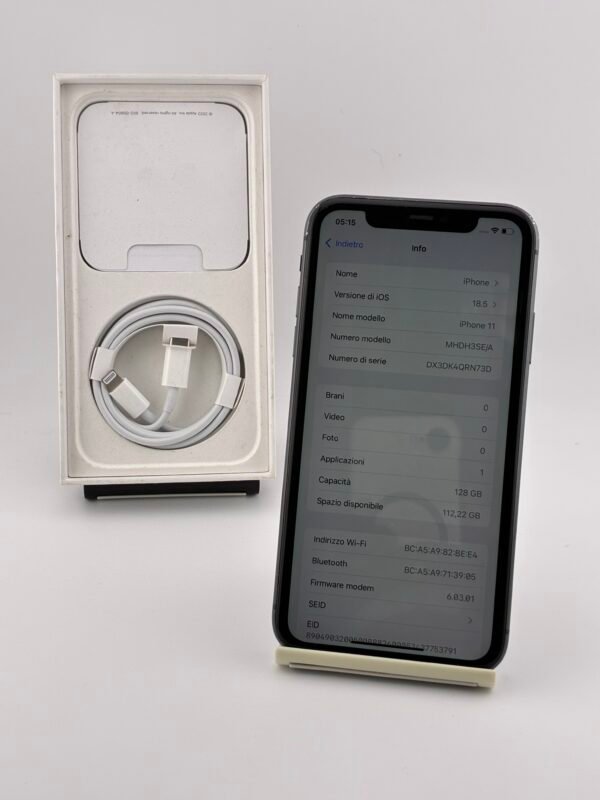iPhone 11 128GB Usato (Batt 85%) - immagine 6
